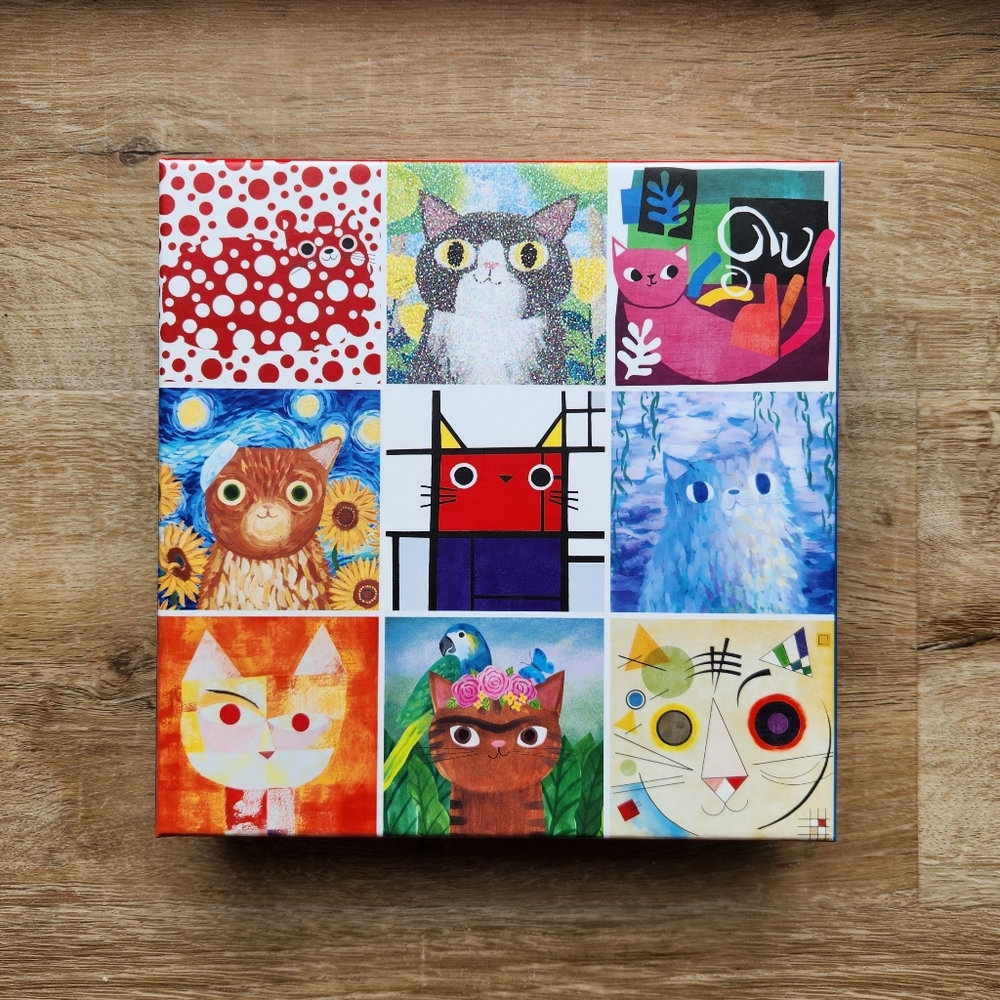 Mudpuppy Artsy Cats 500 Piece Puzzle
